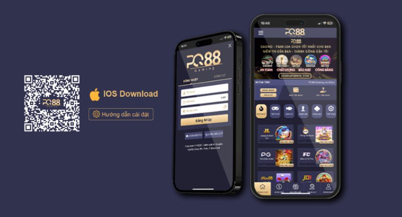 Hướng dẫn tải app PQ88 cho iOS